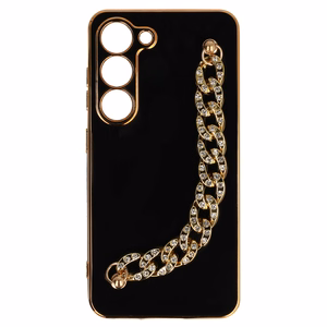 Dėklas telefonui Samsung Galaxy S23 dizainas 4 juodas