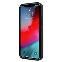 Ferrari FEHQUHCP12LBK iPhone 12 Pro Max 6.7" juodas/juodas kietas dėklas Off Track Quilted