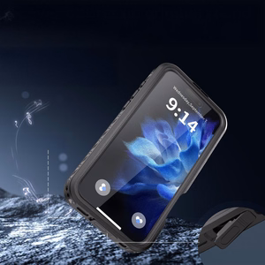 Vandeniui atsparus dėklas SHELLBOX GT, suderinamas su MagSafe, skirtas IPHONE 16 Pro Max, juodas