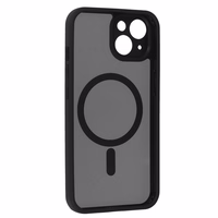 Pilnas matinės Mag dangtis telefonui Iphone 13 - juodas