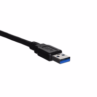 Lanberg CA-USBA-30CU-0010-BK USB kabelis 1m 3.0 USB A Juoda