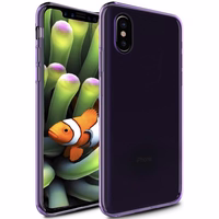 Zizo TPU Cover iPhone X (violetinis)
