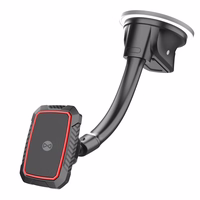 "Forever" automobilio laikiklis priekiniam stiklui MH-270 magnetinis juodas