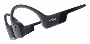 SHOKZ OpenRun ausinukas belaidis ant kaklo sportui Bluetooth juodas