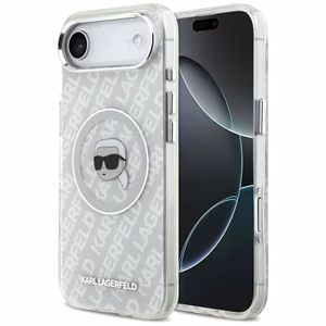 Karl Lagerfeld IML Karl Head Logo MagSafe iPhone Air Чехол - серый