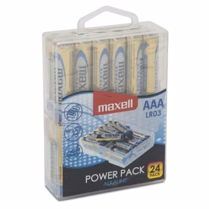 Maxell Alkaline LR03 батарейки 24 шт.