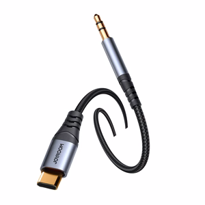 Audio adapteris Joyroom (SY-A07) iš "USB-C" į 3,5mm 1.2m juodas