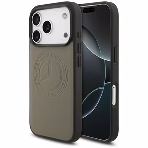 Mercedes Odinis Vintage Logo Magnetinis dėklas telefonui iPhone 17 Pro - smėlio