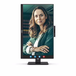 AOC Q27P3CW kompiuterio monitorius 68,6 cm (27") 2560 x 1440 pikseliai Quad HD LED Juoda