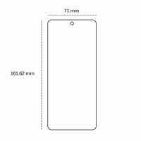 Grūdintas stiklas 2,5D Xiaomi Redmi 13 4G / 13 5G