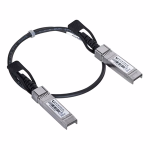 Ubiquiti UACC-DAC-SFP10-0.5M „InfiniBand“ arba pluoštinis optinis kabelis 0,5 m SFP+ Juoda
