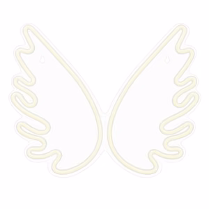 Neon PLEXI LED WINGS baltas FPNE09X Forever Light
