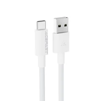 USB kabelis Acefast C18-04 USB-A to USB-C 1.2m baltas