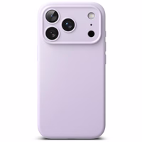 Ringke silikoninis magnetinis MagSafe dėklas telefonui iPhone 17 Pro Max - violetinis