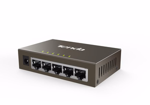 Tenda TEG1005D tinklo komutatorius Ne-valdomas Gigabit Ethernet (10/100/1000) Pilka
