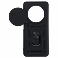 Slide Camera Armor dėklas telefonui Xiaomi Redmi A4 juodas