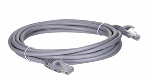 Alantec KKU5SZA3 tinklo laidas pilkas 3 m Cat5e U/UTP (UTP)