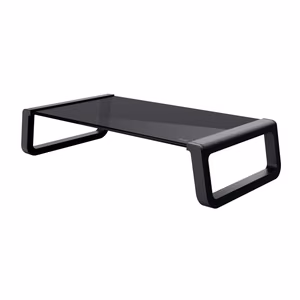TRUST MONTA stiklinis monitoriaus stovas juodas 25271