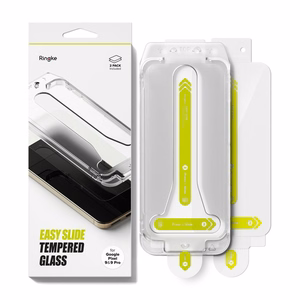 Ringke Easy Slide grūdinto stiklo rinkinys 2 vnt. Google Pixel 9 / 9 Pro