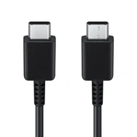 USB kabelis Samsung EP-DA705BBEGWW Type-C-Type-C 1.0m juodas