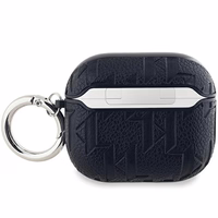 Karl Lagerfeld Monogram Choupette Head dėklas AirPods 3 - juodas