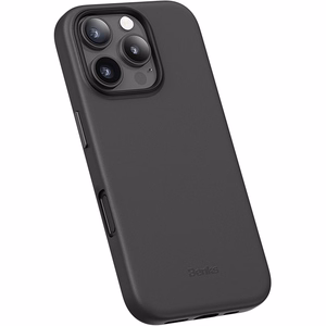 Benks magnetinis Vita Pro silikoninis dėklas telefonui, skirtas Iphone 16 Pro, juodas