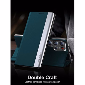 Telefono dėklas "Sleep Case Pro" Samsung S931 S25 žalias