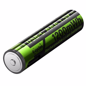 Įkraunama baterija R3 (AAA) 320 mAh su USB C + laidas USB A į 2 x USB C 2 vnt. Hoco JA4 juoda