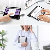 Dėklas Dux Ducis Toby Samsung X520/X526 Tab S10 FE/X710/X716 Tab S9/X510/X516 Tab S9 FE juodas