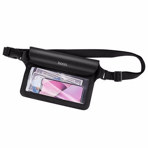 Atsparus vandeniui dėklas Hoco HX51 juodas