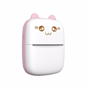HURC9 Bluetooth Mini Kitty terminis spausdintuvas su programėle - rožinė
