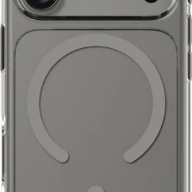 "Laut Crystal Fluro MagSafe" dėklas "iPhone 17 Pro" - skaidrus pilkas