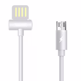 REMAX kabelis Waist Drum RC-082m - USB į Micro USB - baltas