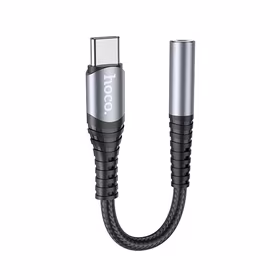 Adapteris HOCO USB Type-C (M) - ausinių jungtis 3.5mm (F)