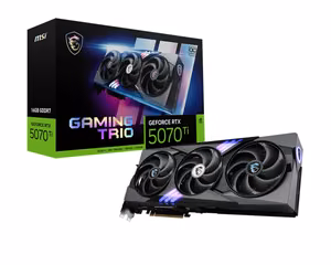 MSI GAMING GeForce RTX 5070 Ti 16G TRIO OC 16GB GDDR7