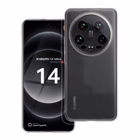 Dėklas telefonui 2 mm XIAOMI 14 ULTRA (kameros apsauga) skaidrus