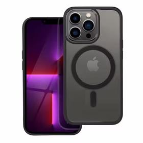 COLOR EDGE MAG COVER dėklas telefonui suderinamas su Magnetiniu IPHONE 13 Pro juodas