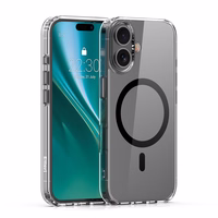 Etteri Color Mag dėklas iPhone 16 6,1" juodas