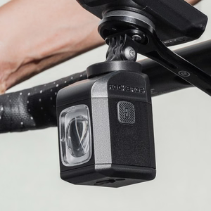 Rockbros M8 1600lm front bike light with remote control 10m rechargeable 4000 mAh - black