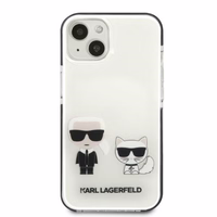 KARL LAGERFELD KLHCP13MTPECKW IPHONE 13/14/15 6.1 "DĖKLAS BALTAS / BALTAS KARL & CHUPETTE
