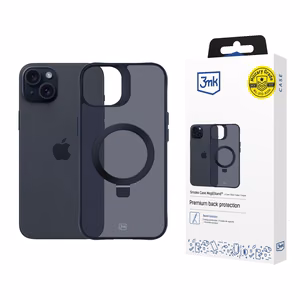3mk Smoke Чехол iPhone 15 Plus MagSafe и подставка