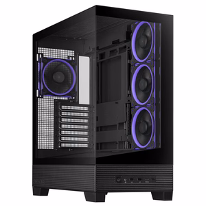 ASUS A31 Plus TG ARGB BLACK „Midi Tower“ Juoda
