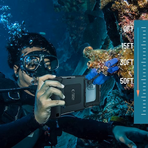 TECH-PROTECT IPX8 UNIVERSALUS DIVING Vandeniui atsparus dėklas JUODAS