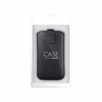 Deko universalus dėklas - Iphone 13 MINI / 12 MINI /6/7/8 / Samsung i9500 Galaxy S4/Galaxy A3 juodas