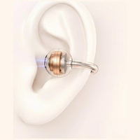 USAMS R03 Echo Clip-on Bluetooth 6.0 bezprzewodowe TWS ausinės mėlynas