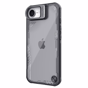 Nillkin Iceblade Dėklas telefonui su stovu skirtas iPhone 16e - juodas