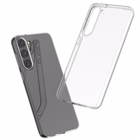 Ultra Clear 0,5 mm dėklas telefonui Samsung Galaxy S23+ - skaidrus (m)
