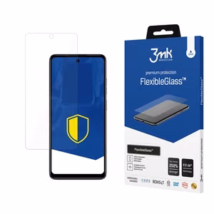 Закалённое стекло 3mk FlexibleGlass для Motorola Moto E14