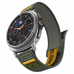 SPIGEN ATHLEX AIR dirželis SAMSUNG GALAXY WATCH 8 / CLASSIC (40 / 44 / 46 MM) ACTIVE žalias