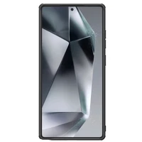 Nillkin Super Frosted Shield Pro Magnetinis dėklas telefonui su MagSafe Samsung S25 Ultra - Juodas
